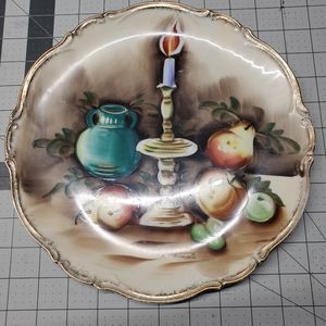 Noleans Japan hand painted vintage decorative plat